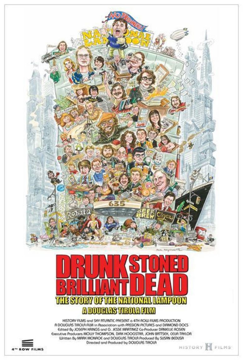 Drunk Stoned Brilliant Dead (film) movie poster