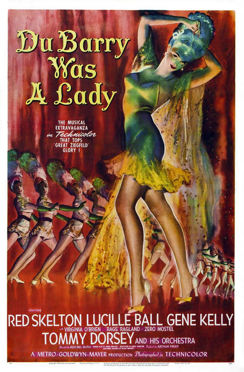 Du Barry Was a Lady (film) movie poster