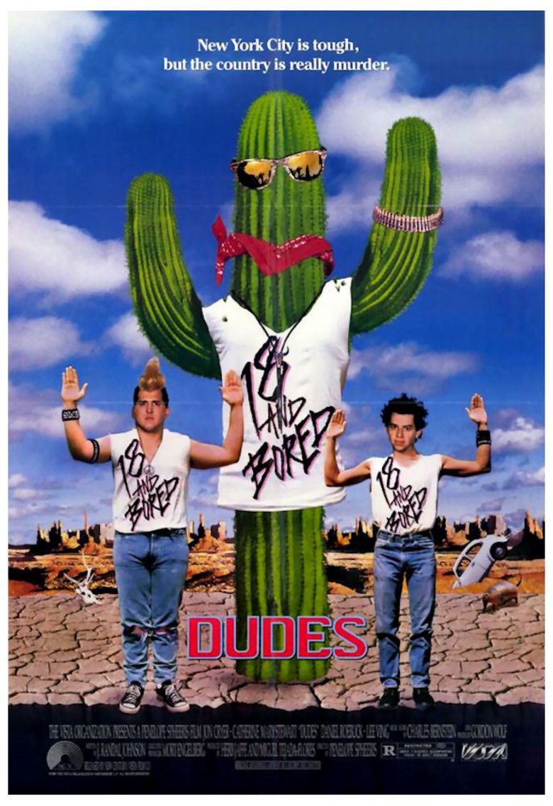 Dudes (film) movie poster