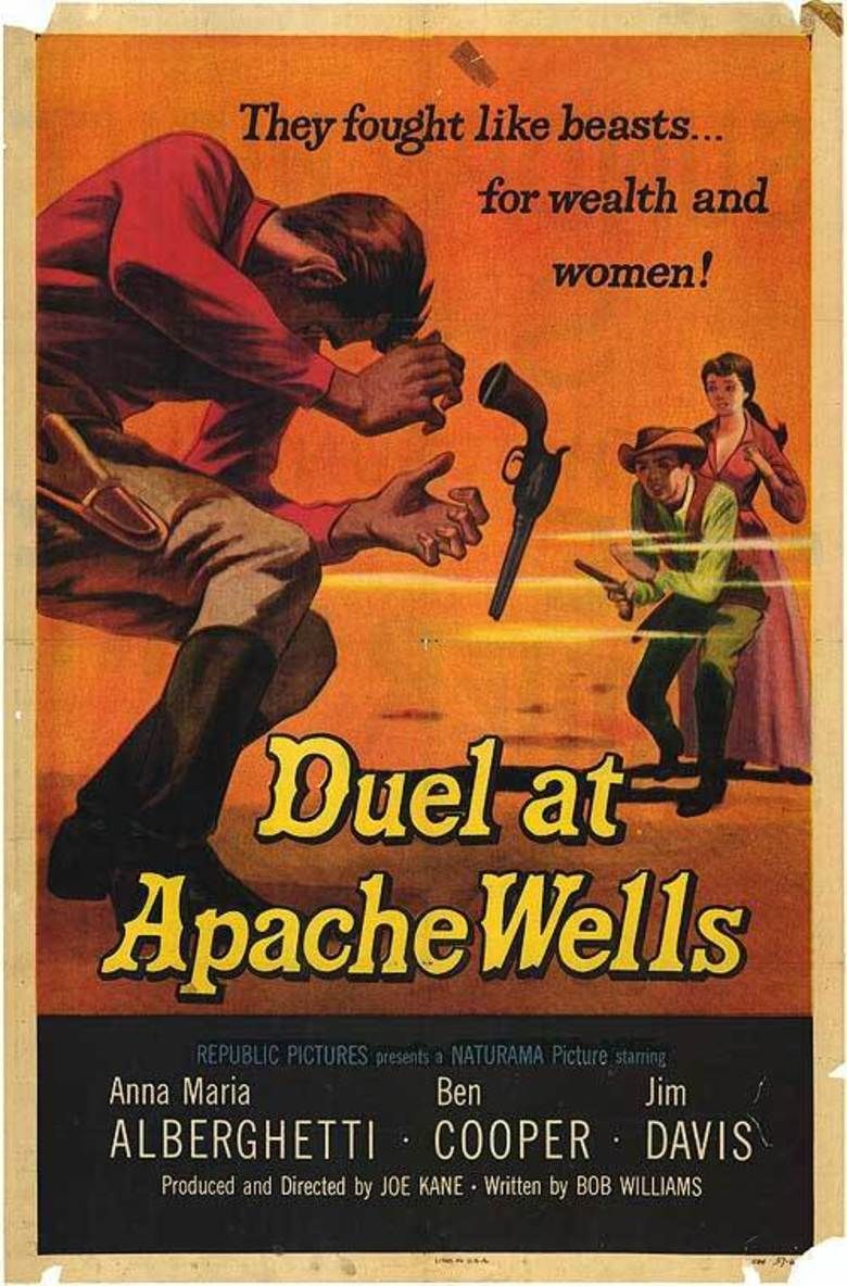 Duel at Apache Wells movie poster