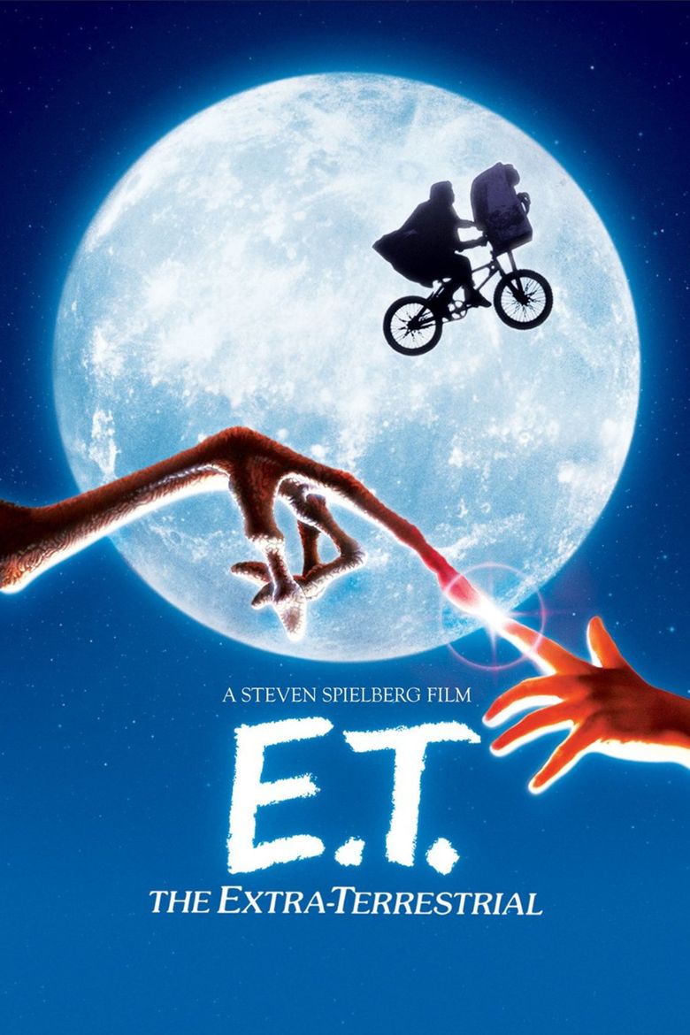 ET the Extra Terrestrial movie poster