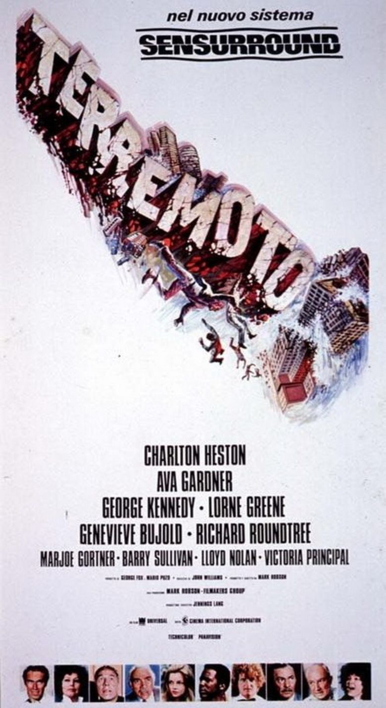 Earthquake (film) movie poster