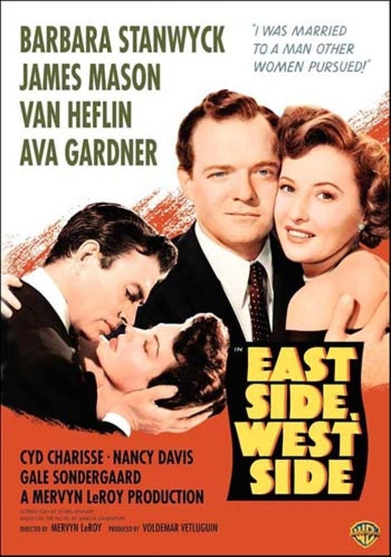 East Side, West Side (1949 film) movie poster