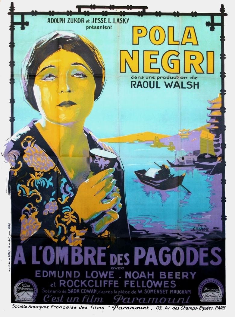 East of Suez (1925 film) movie poster