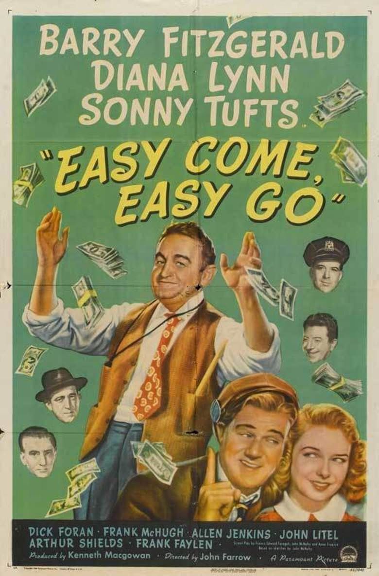 Easy Come, Easy Go (1947 film) movie poster