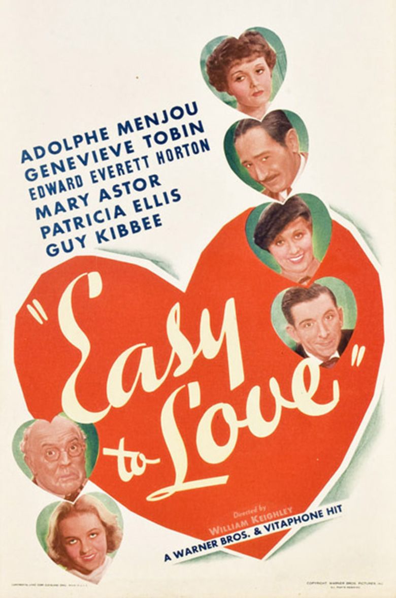 Easy to Love (1934 film) movie poster