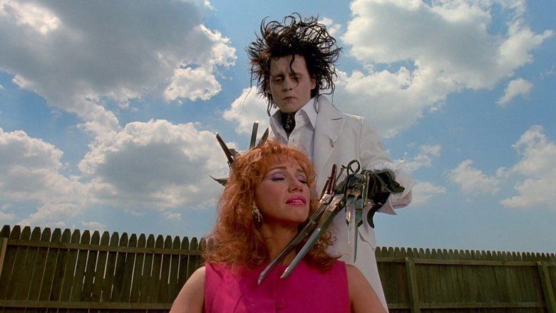 Edward Scissorhands movie scenes