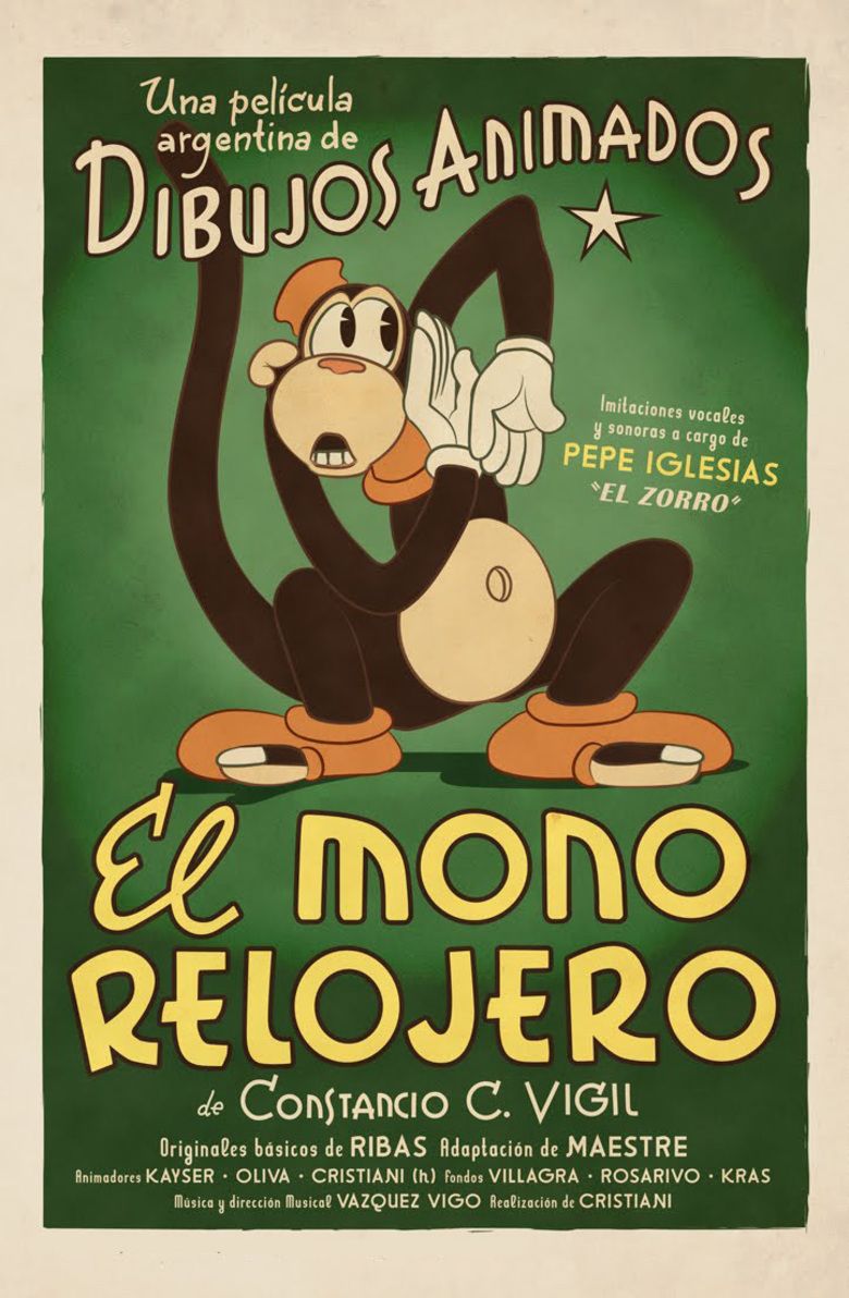 El Mono relojero movie poster