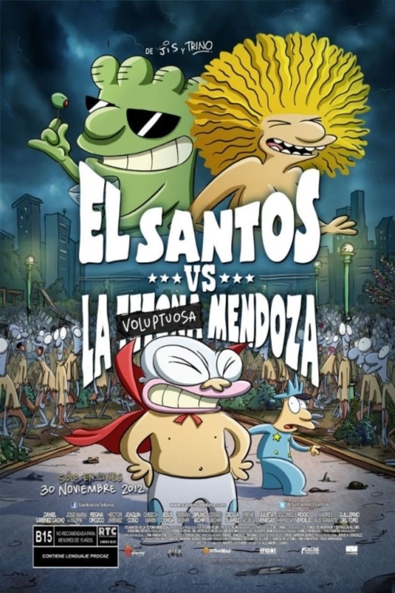 El Santos vs La Tetona Mendoza movie poster