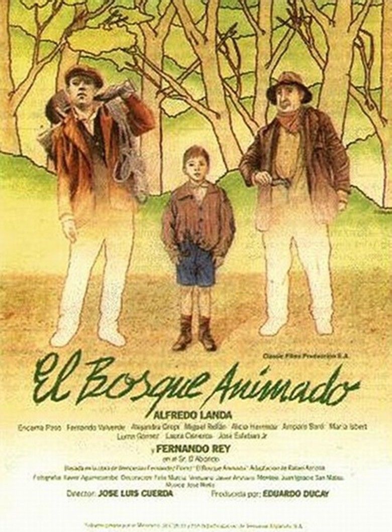 El bosque animado movie poster