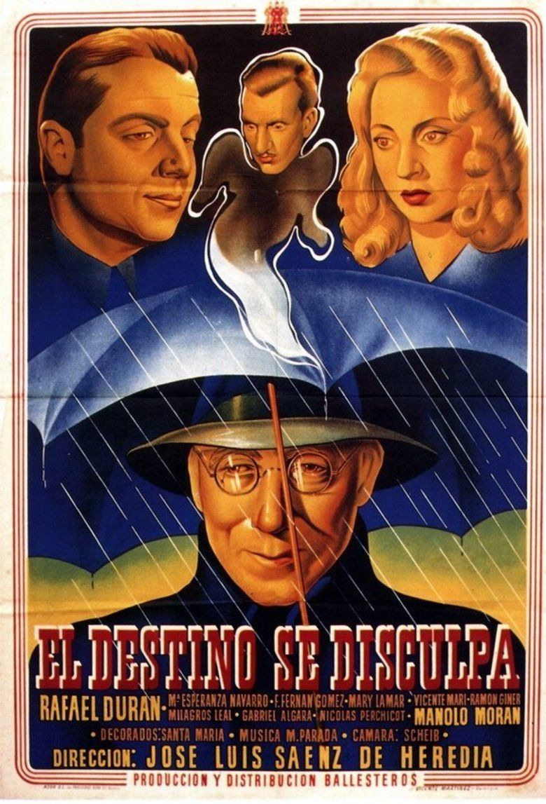 El destino se disculpa movie poster