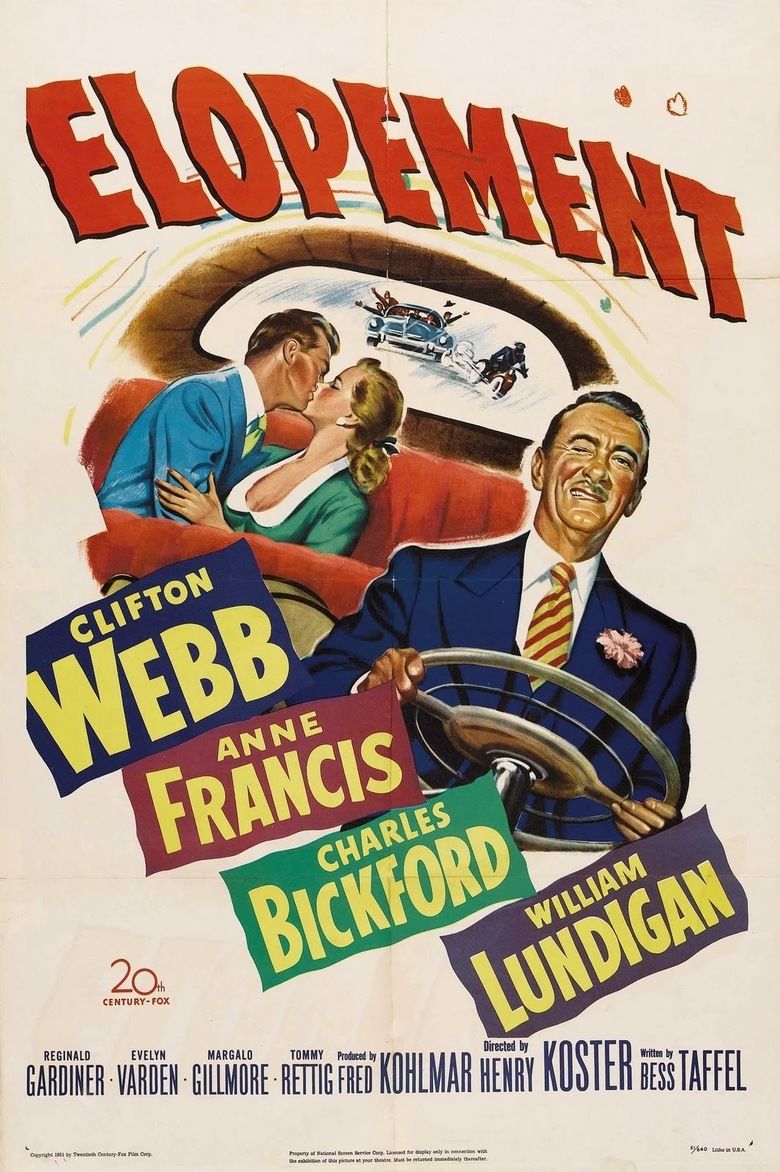 Elopement (film) movie poster