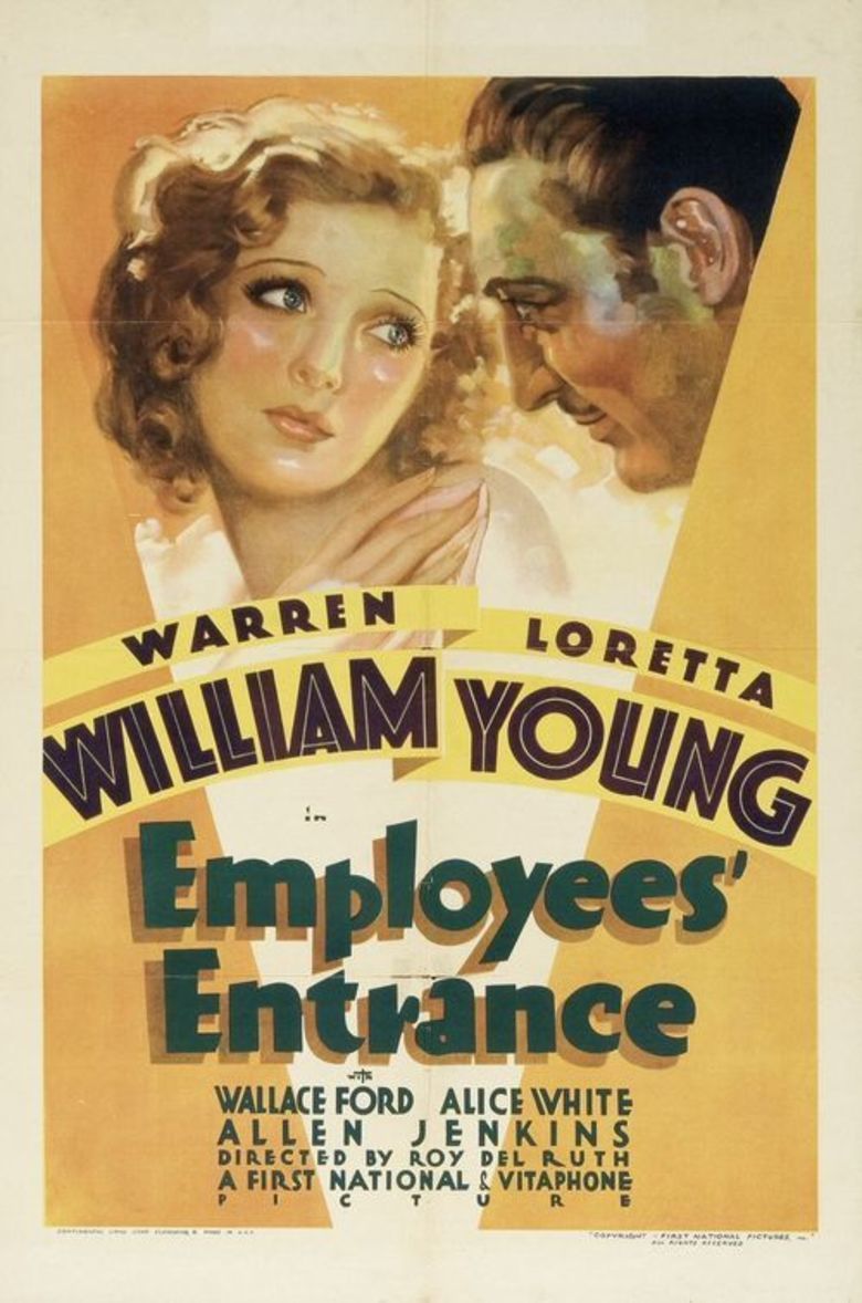 Employees Entrance movie poster