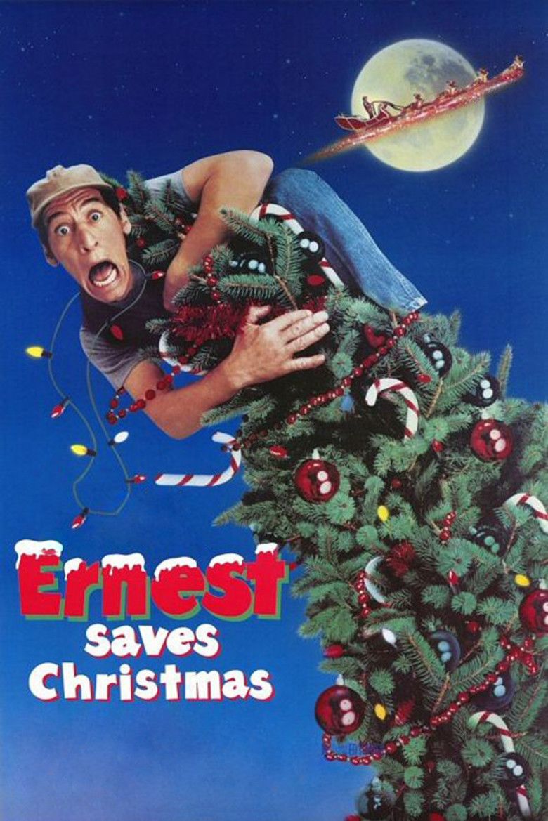 Ernest Saves Christmas movie poster