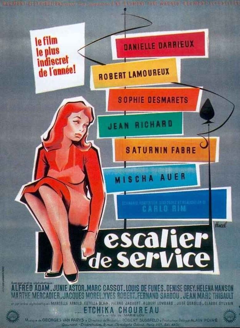 Escalier de service movie poster