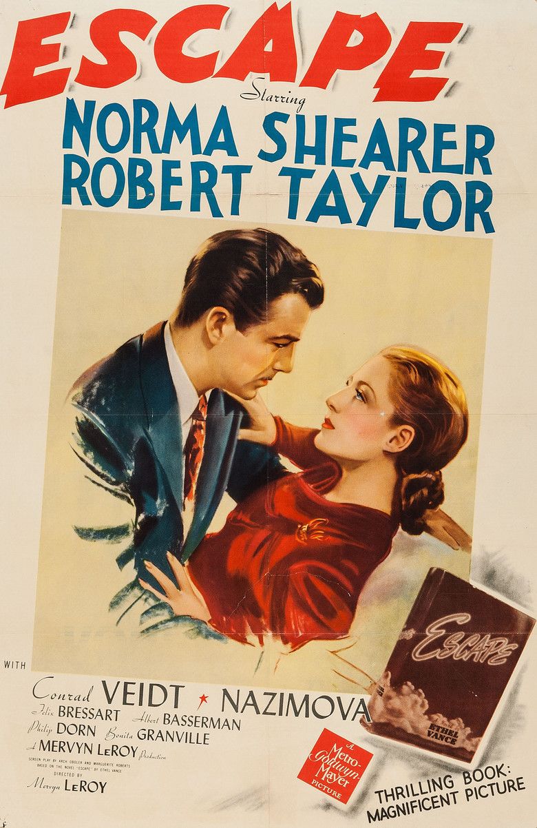 Escape (1940 film) movie poster