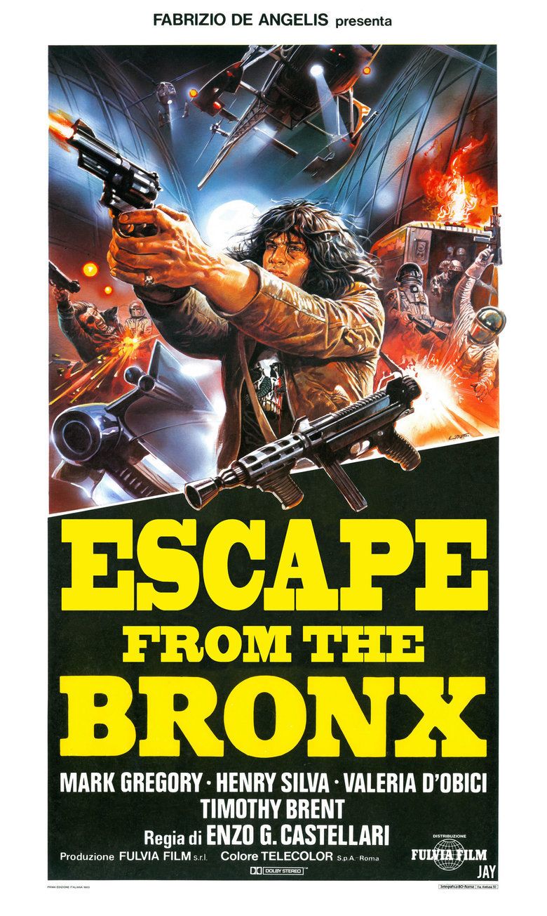 Escape from the Bronx movie poster