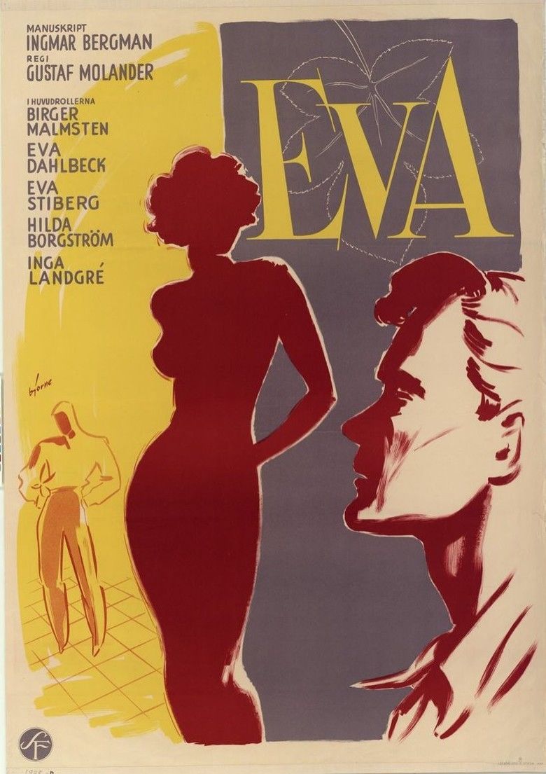 Eva (1948 film) movie poster