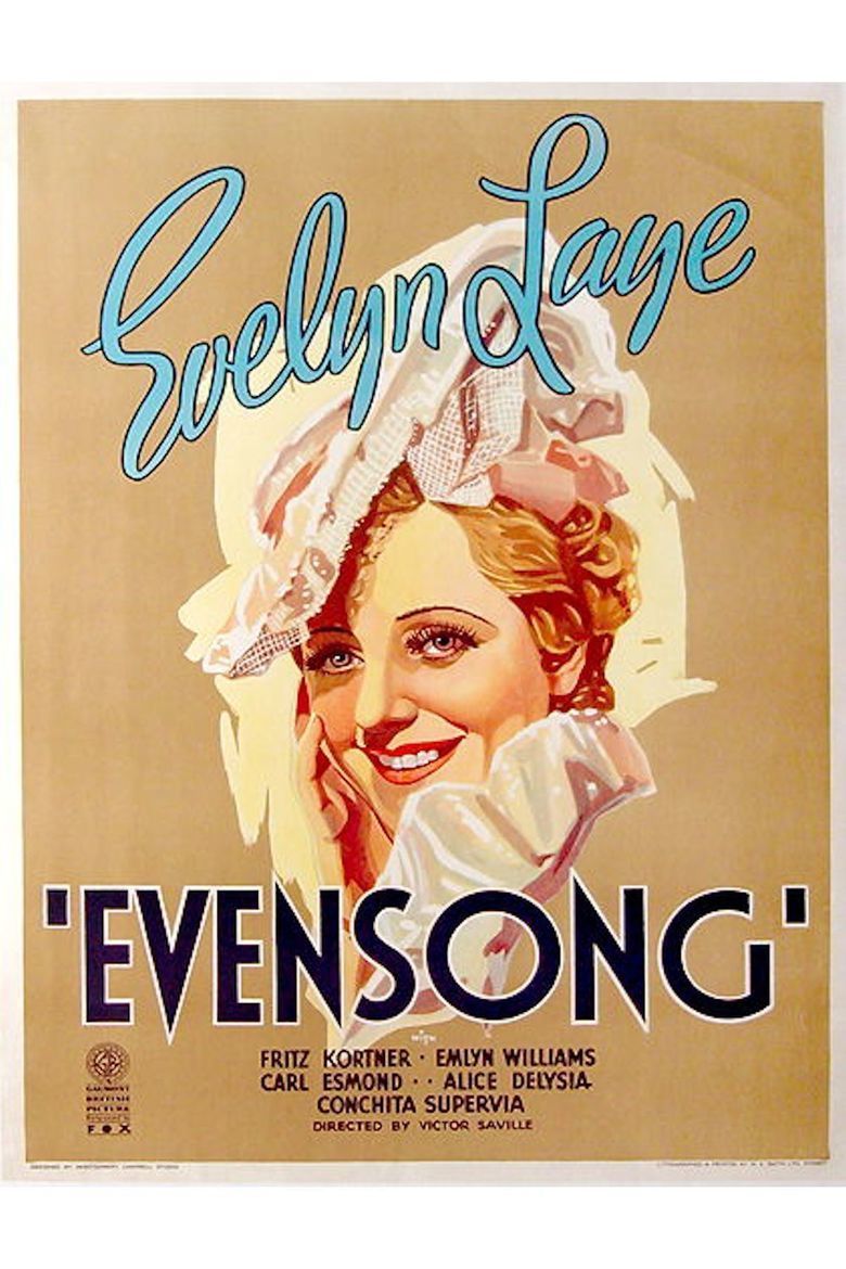 Evensong (film) movie poster