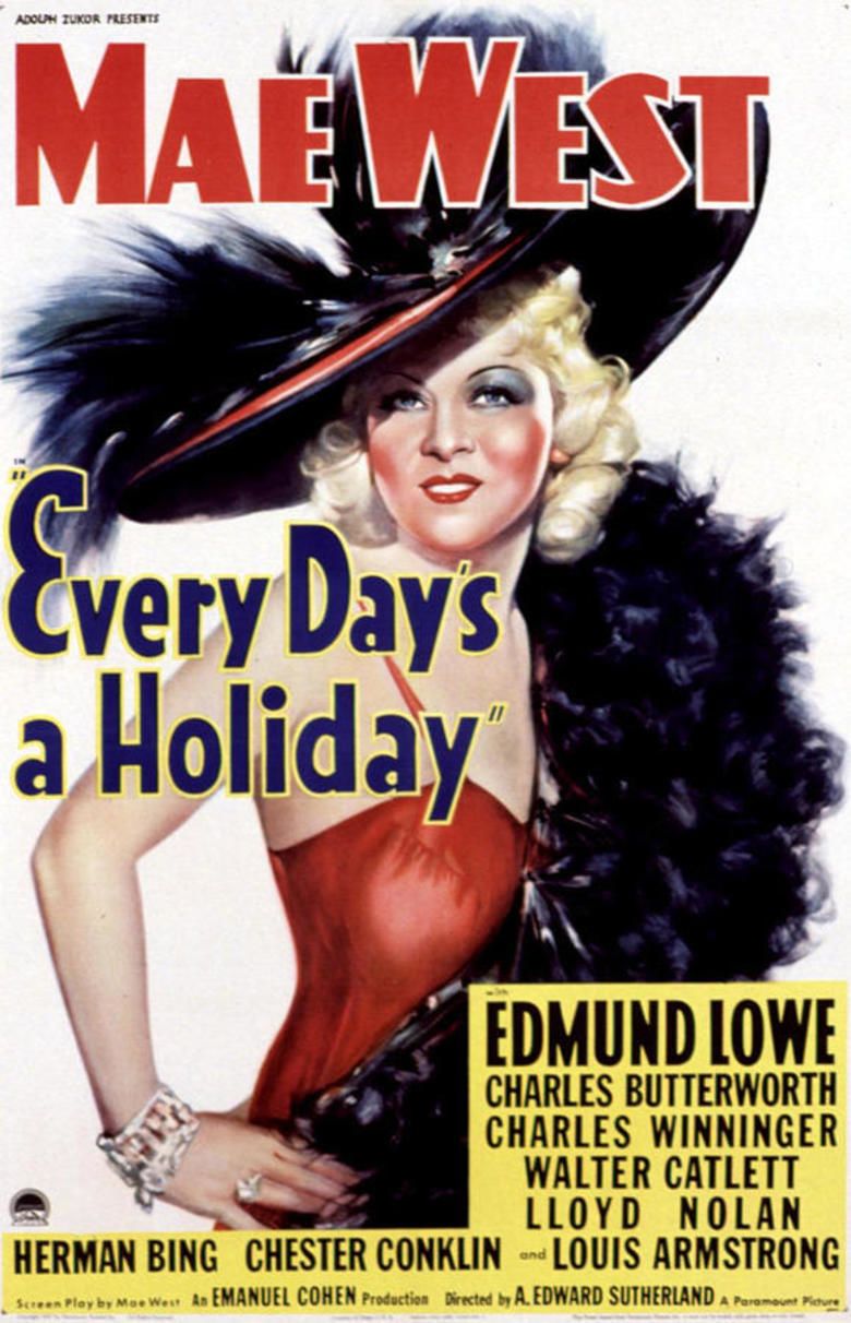 Every Days a Holiday (1937 film) movie poster