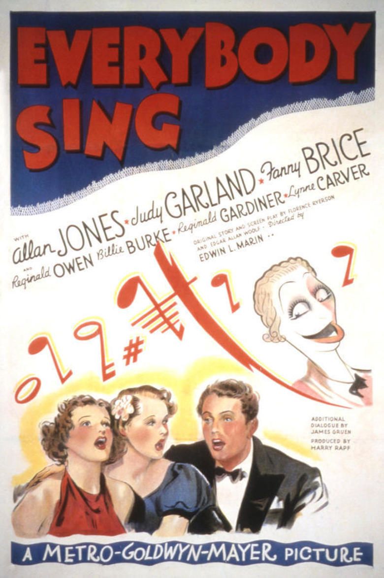 Everybody Sing (film) movie poster