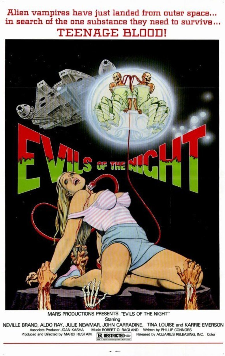 Evils of the Night movie poster