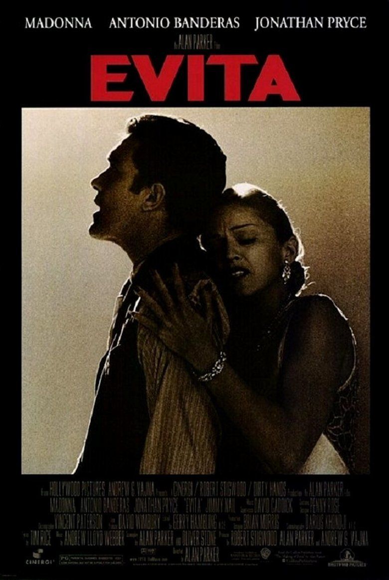 Evita (1996 film) movie poster
