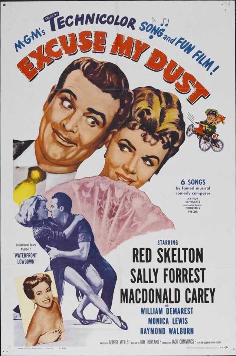 Excuse My Dust (1951 film) movie poster