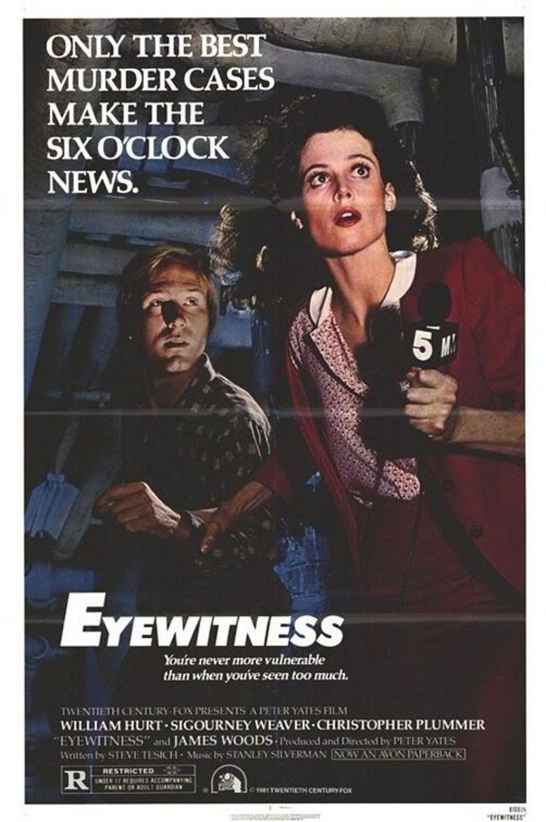 Eyewitness (1981 film) movie poster