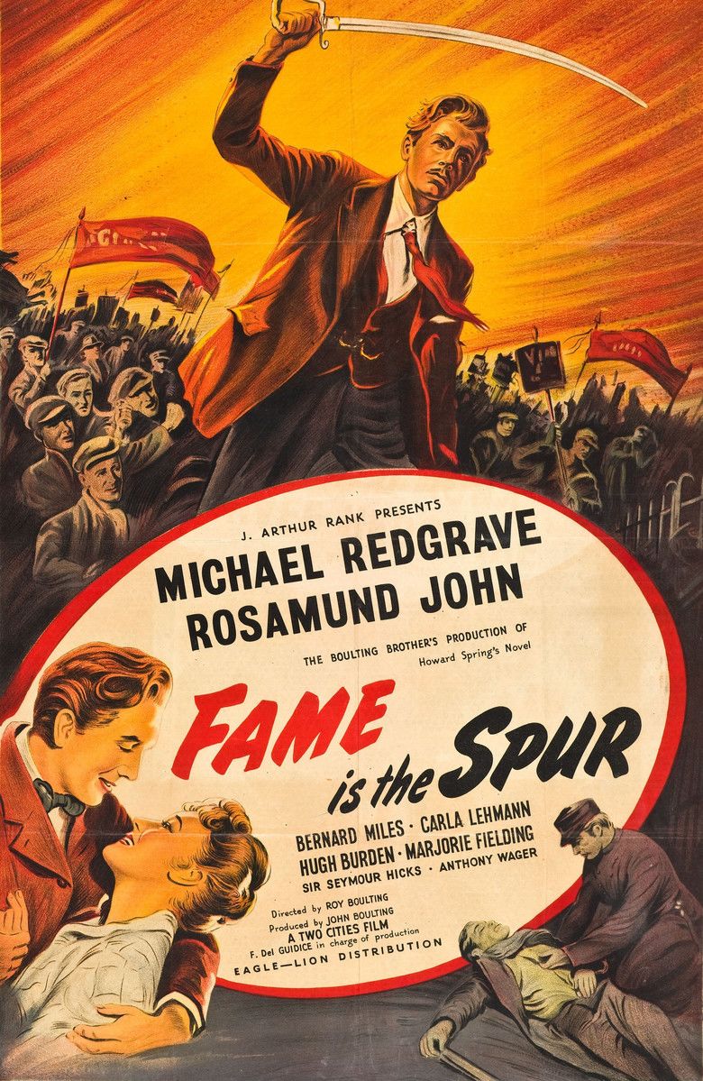 Fame Is the Spur (film) movie poster