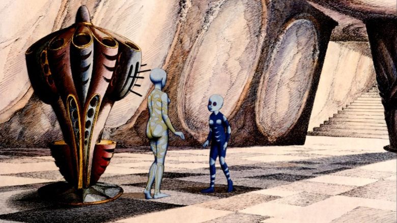 Fantastic Planet movie scenes