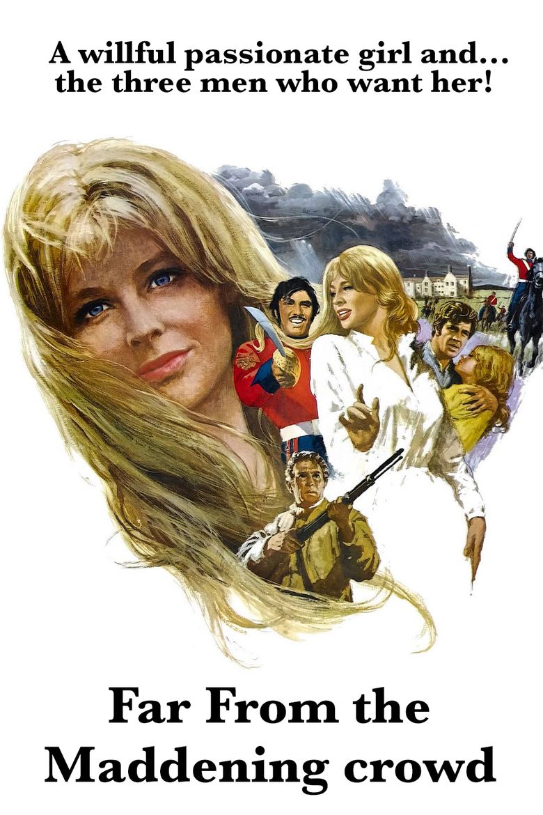 Far from the Madding Crowd (1967 film) movie poster