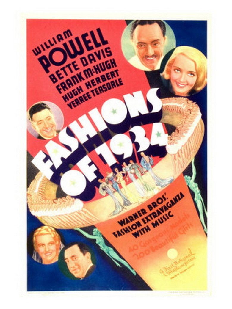 Fashions of 1934 movie poster