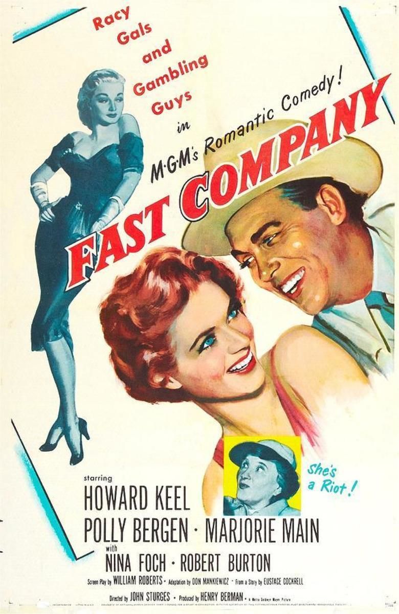 Fast Company (1953 film) movie poster