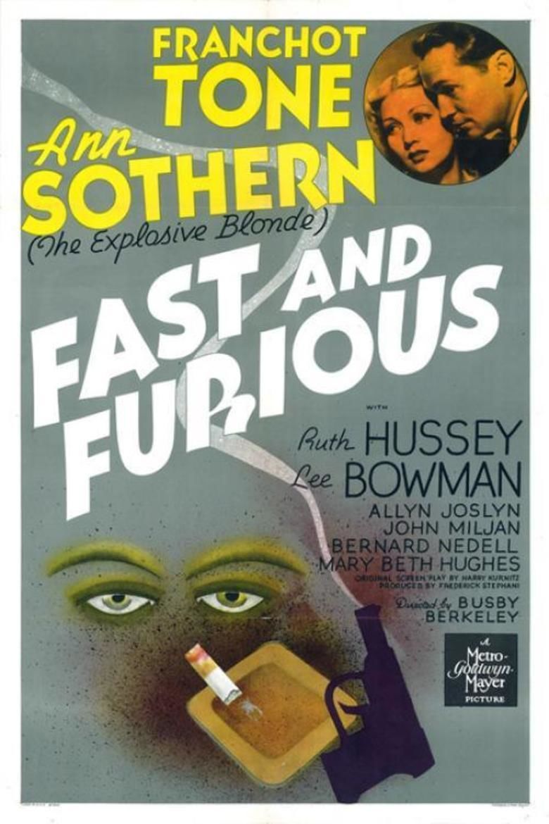 Fast and Furious (1939 film) movie poster
