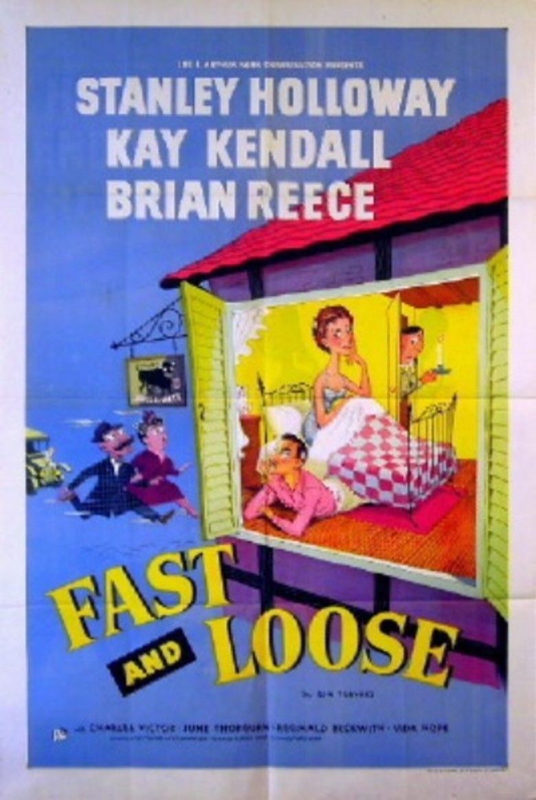Fast and Loose (1954 film) movie poster