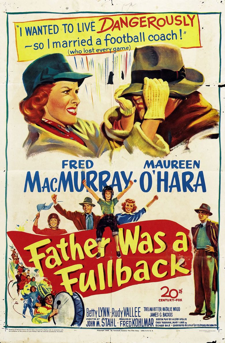 Father was a Fullback movie poster