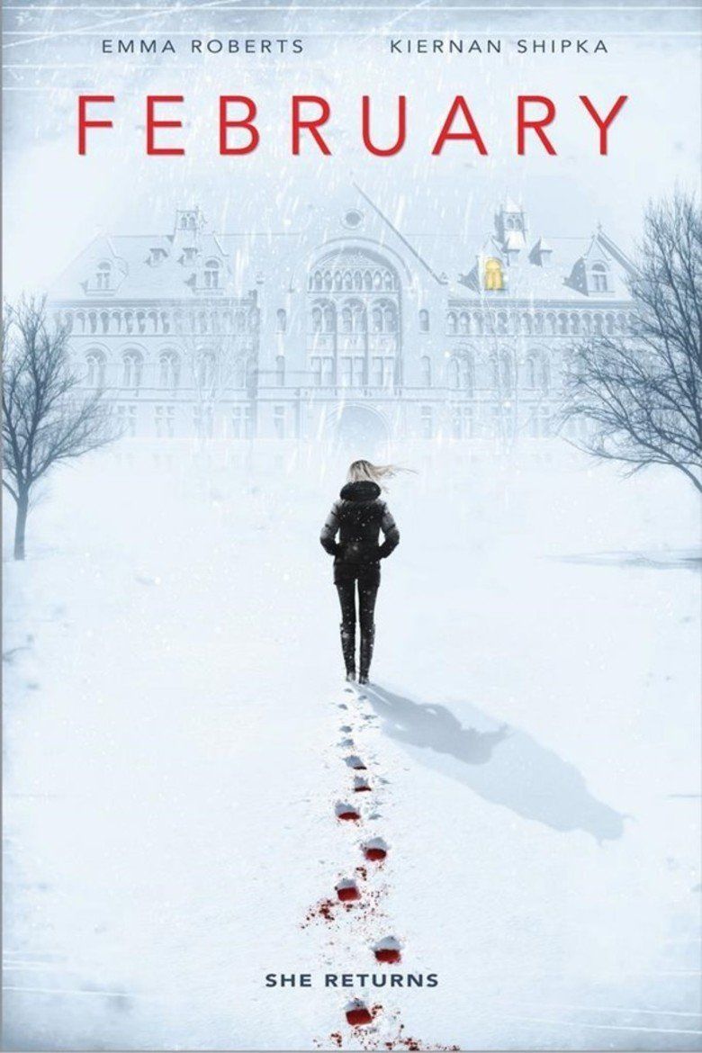 February (2015 film) movie poster