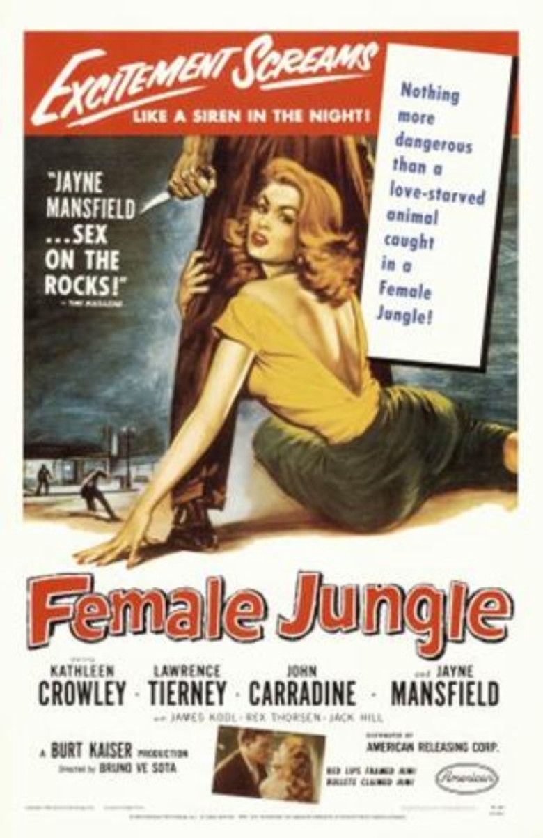 Female Jungle movie poster