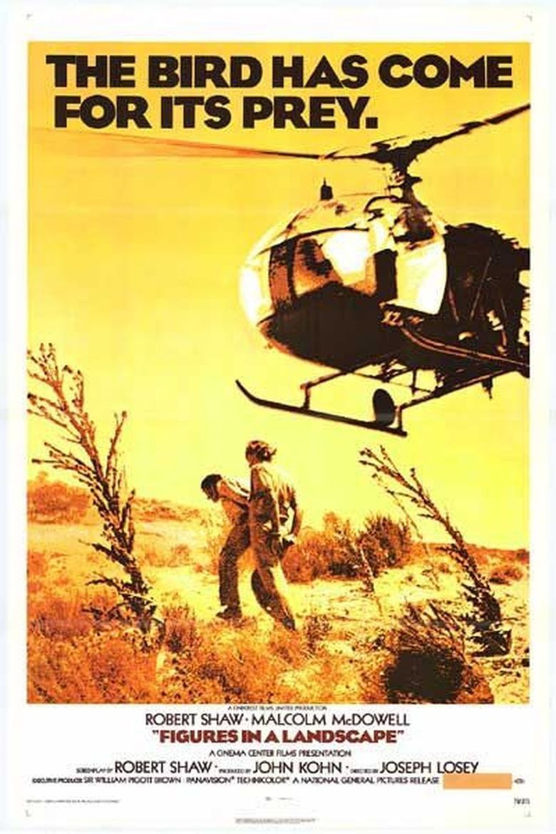 Figures in a Landscape (film) movie poster