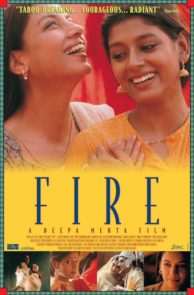 Fire (1996 film) A Deepa Mehta Film | movie poster