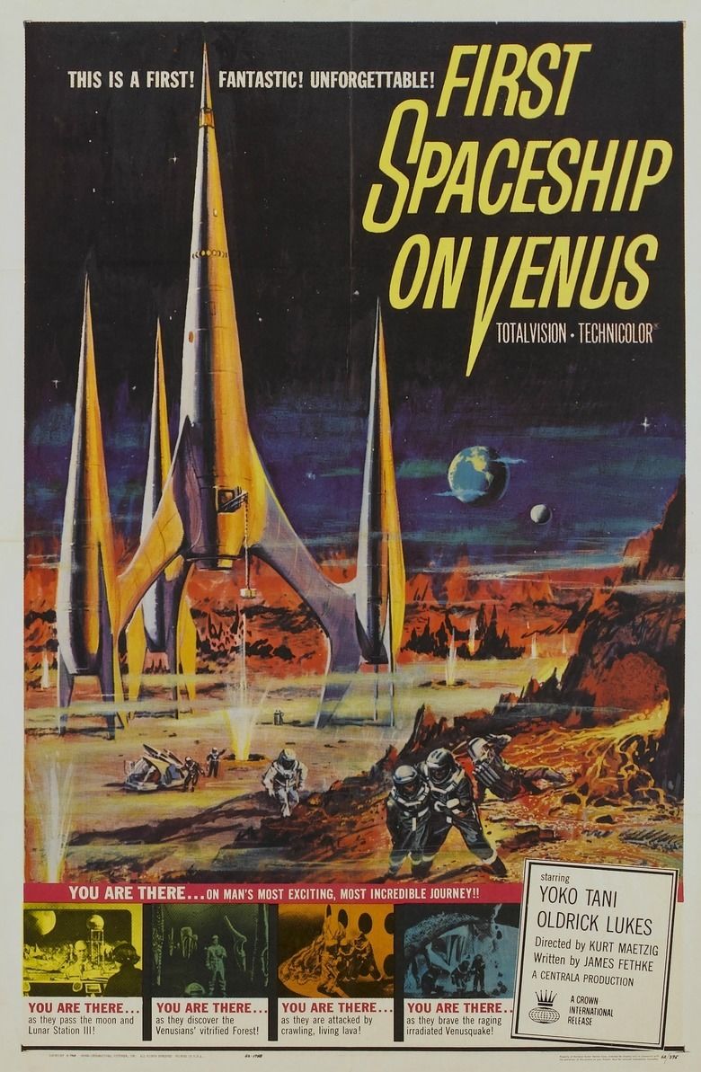 First Spaceship on Venus movie poster