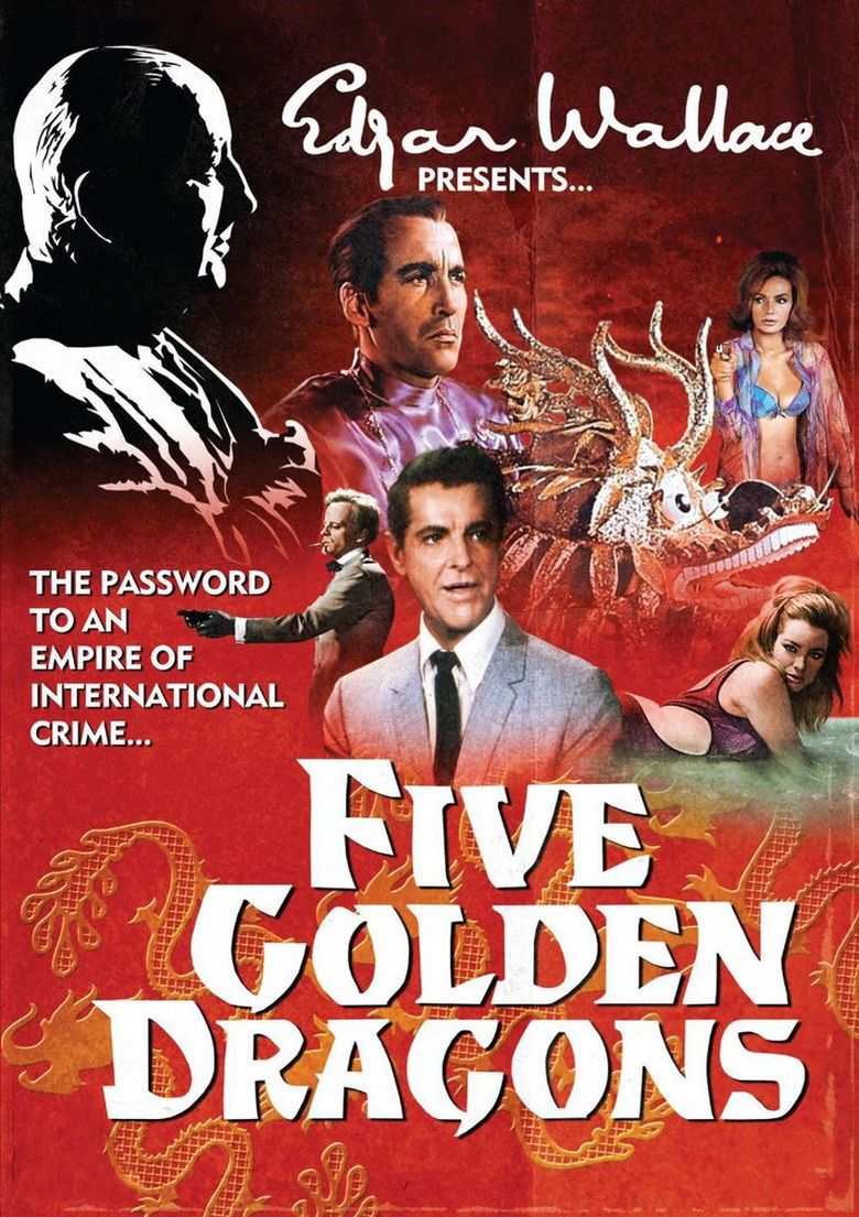 Five Golden Dragons movie poster