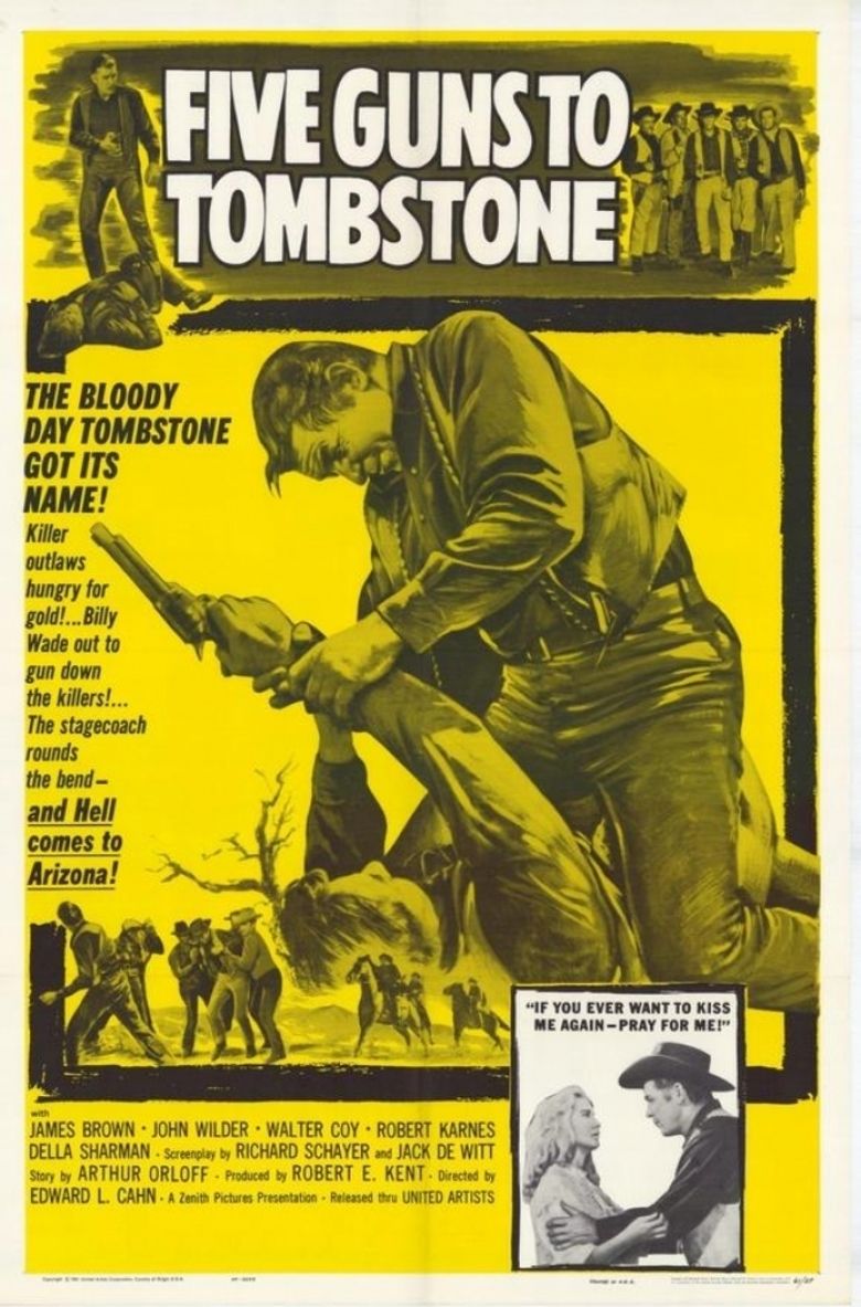 Five Guns to Tombstone movie poster