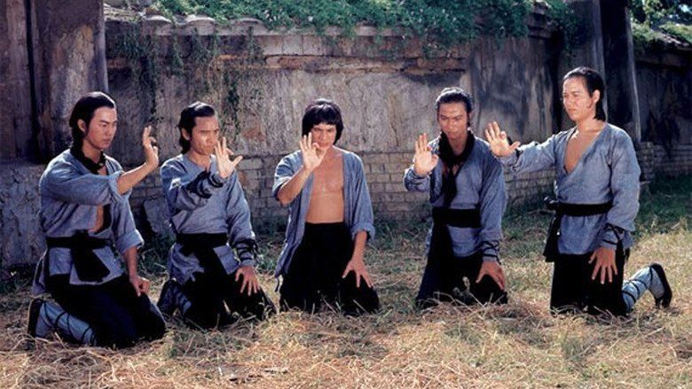 Five Shaolin Masters movie scenes