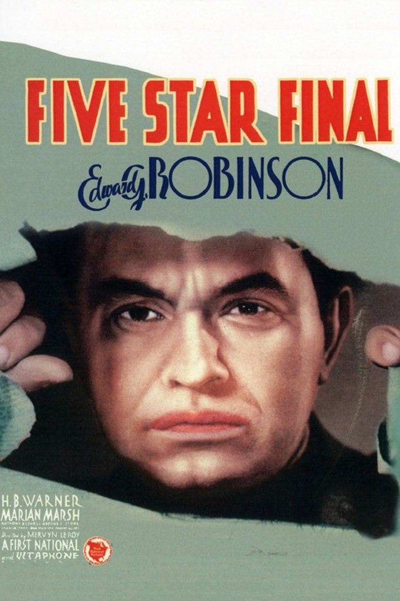 Five Star Final movie poster