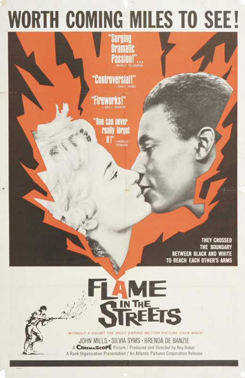 Flame in the Streets movie poster