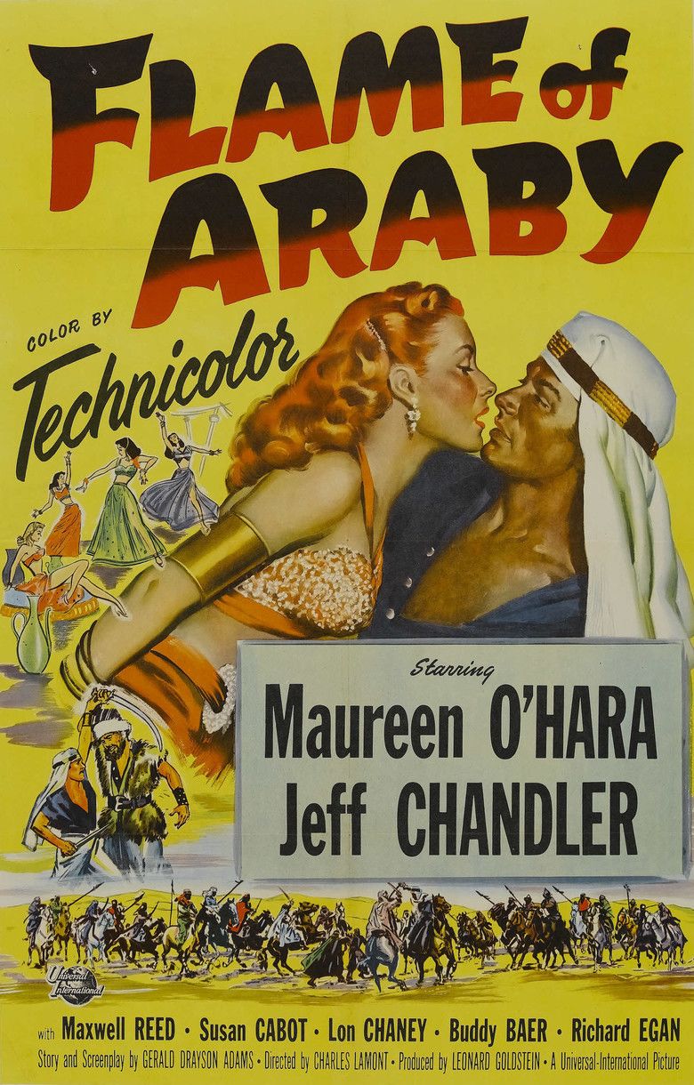 Flame of Araby movie poster