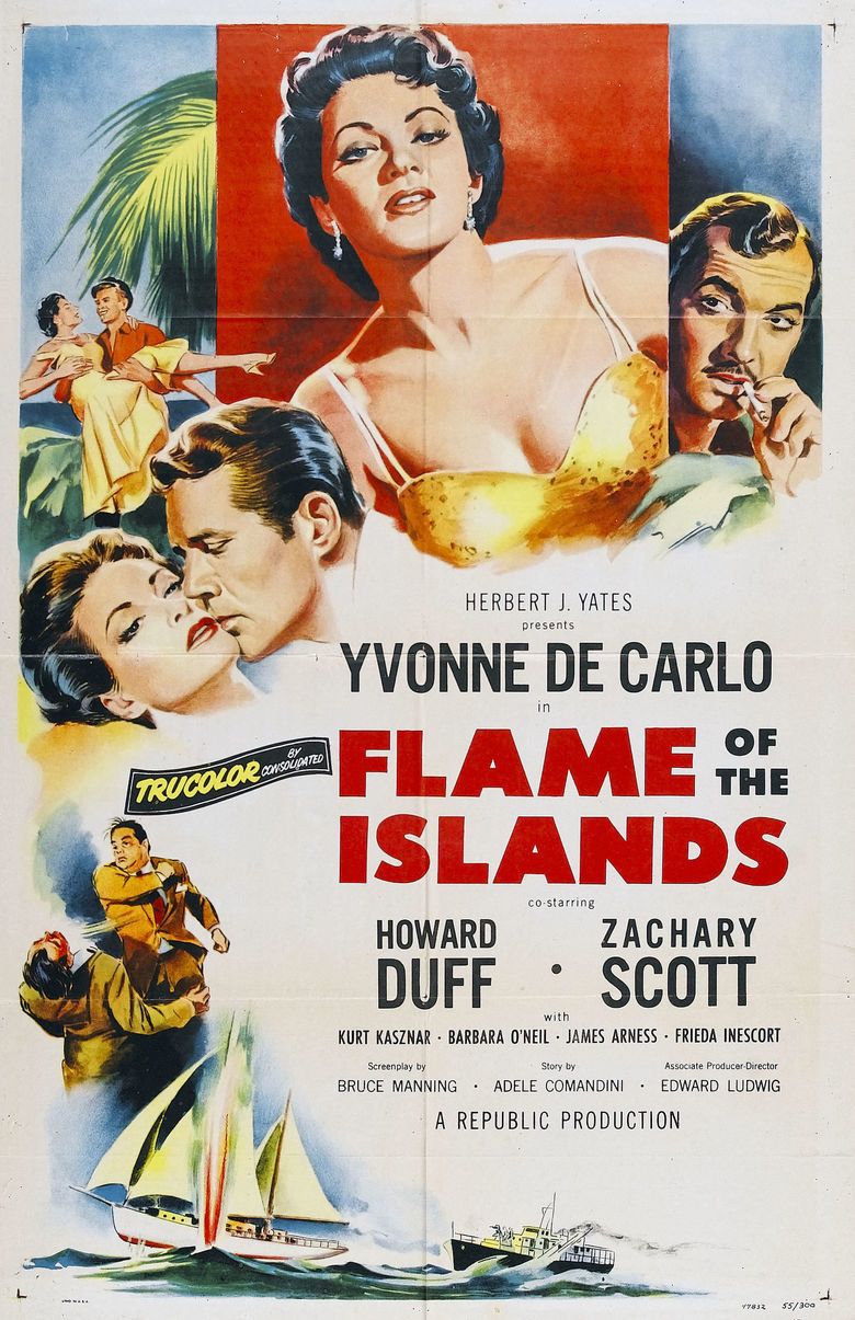 Flame of the Islands movie poster