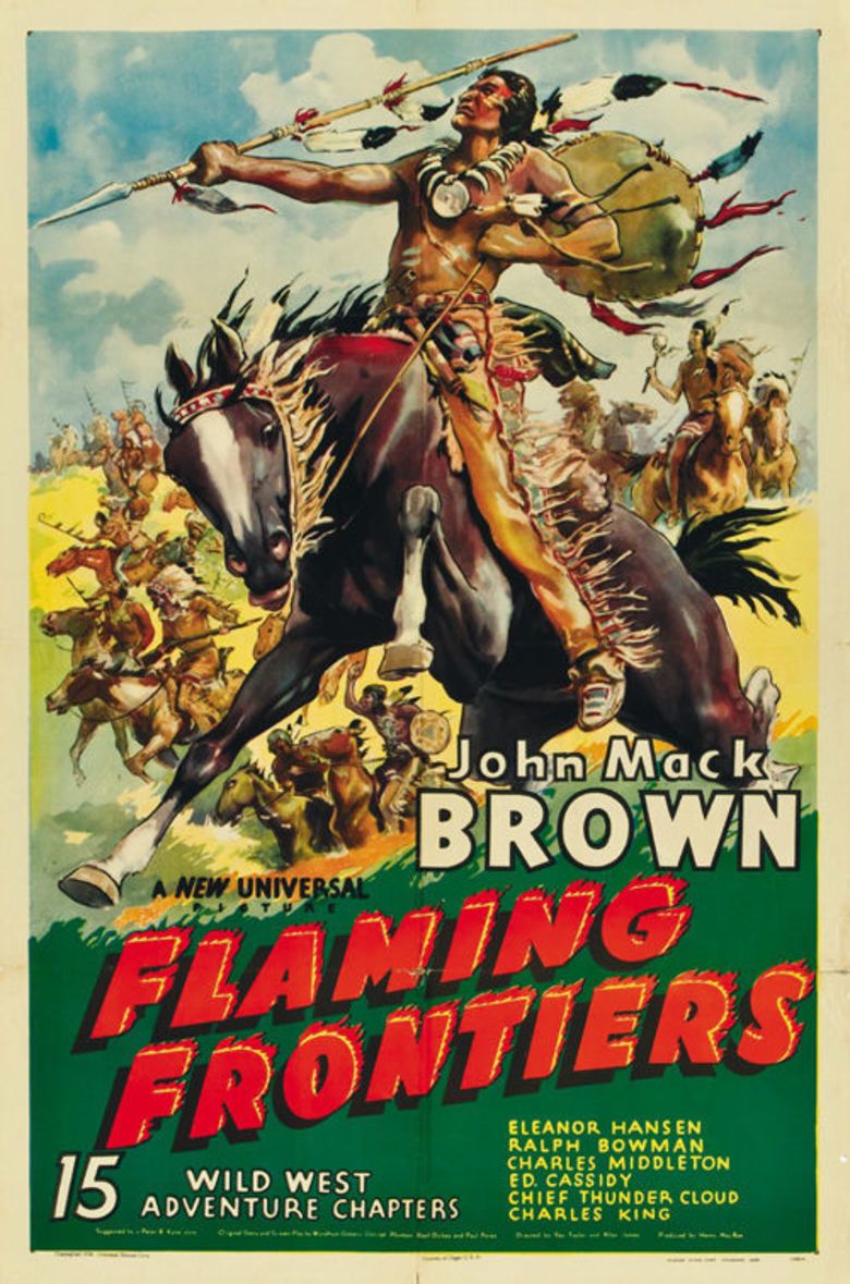 Flaming Frontiers movie poster
